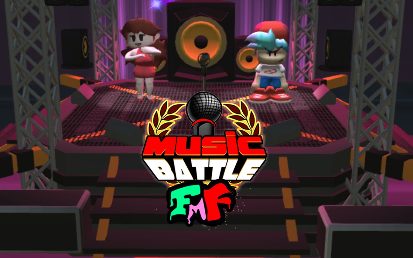 Enhanced FNF Music Battle 3D