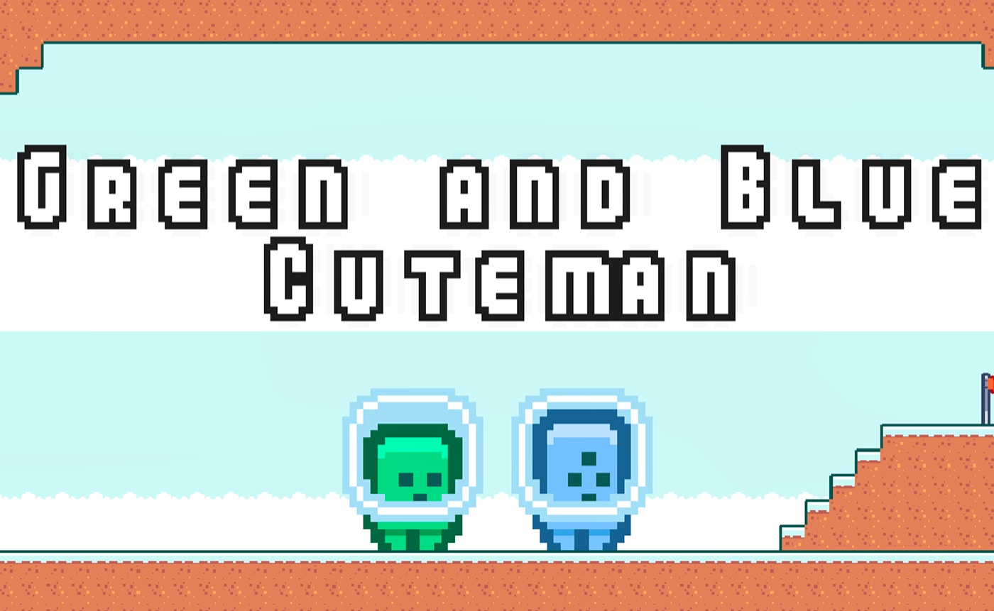 Next-Gen Green and Blue Cuteman