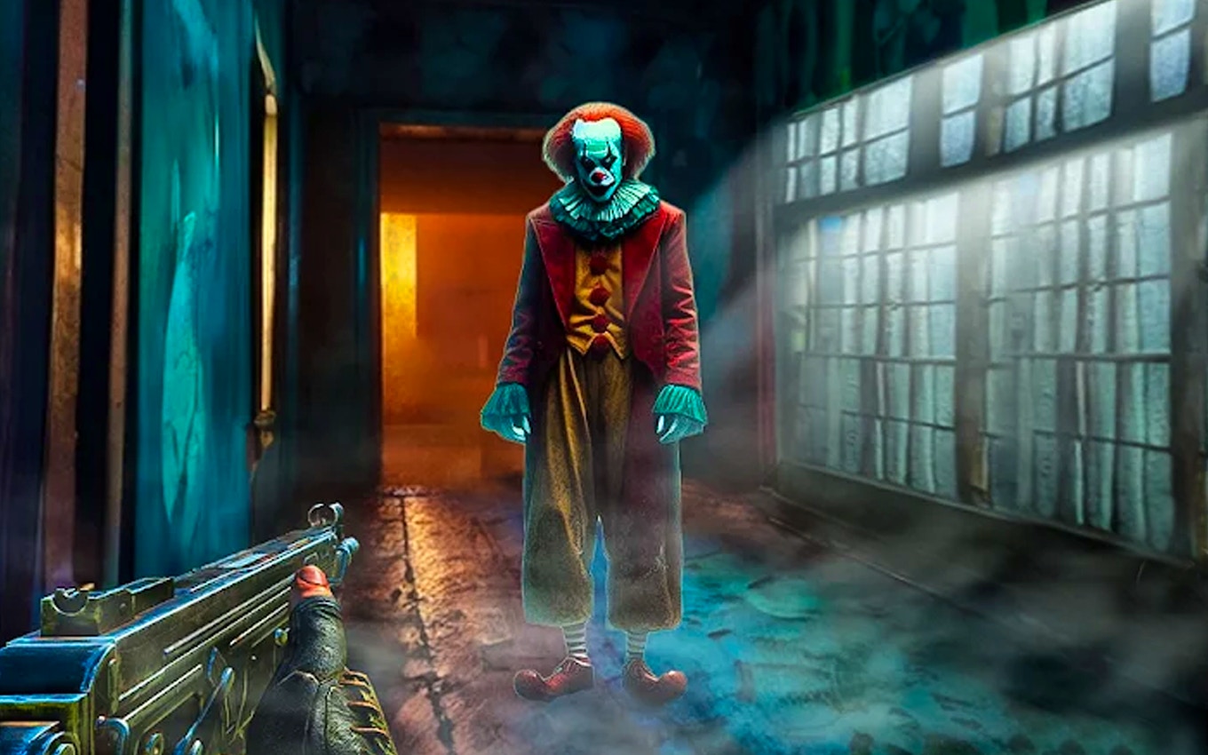 Horror Sniper Clown Ghost Pro